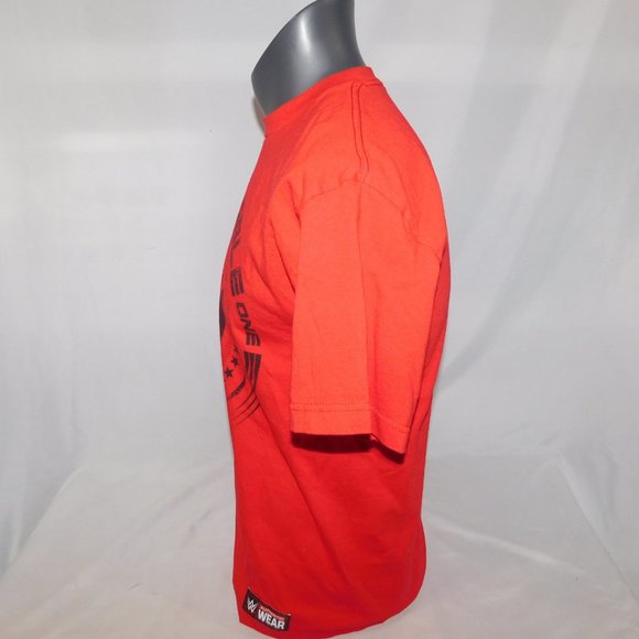 WWE AJ Styles The Untouchable One Red Shirt Mens M - Picture 5 of 7